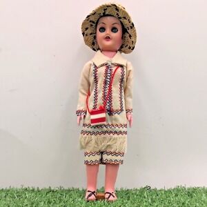 VTG Poncho Villa Mexican Bandit Revolutionary Ethnic Doll OOAK - Rare